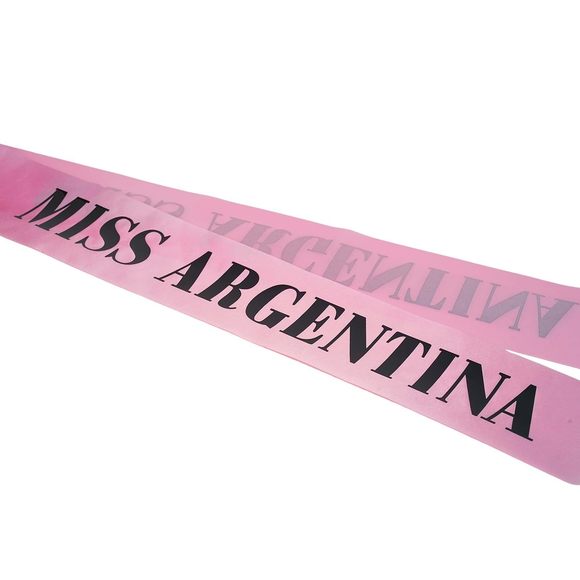 Miss Dead Receptionist Sash Accessoriess Prop For Halloween Argentina Costume🐟 - Picture 5 of 7